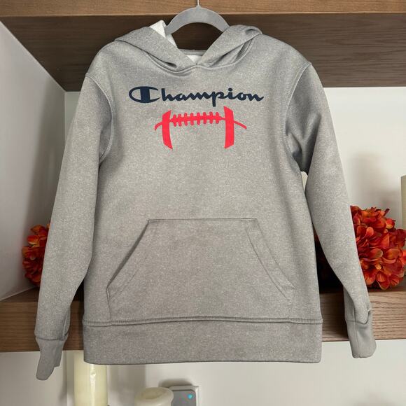 Champion Football Athletic Hooded Sweatshirt - Picture 1 of 4